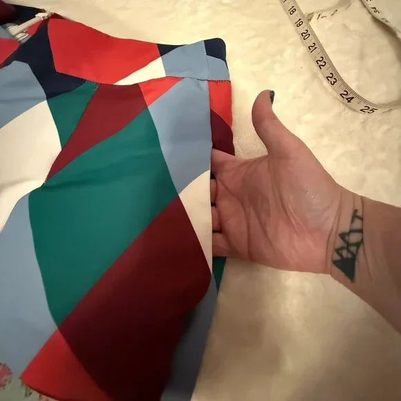 Torrid BELLE ISLE Pleated Midi Skirt, Size 22 - Picture 4 of 10